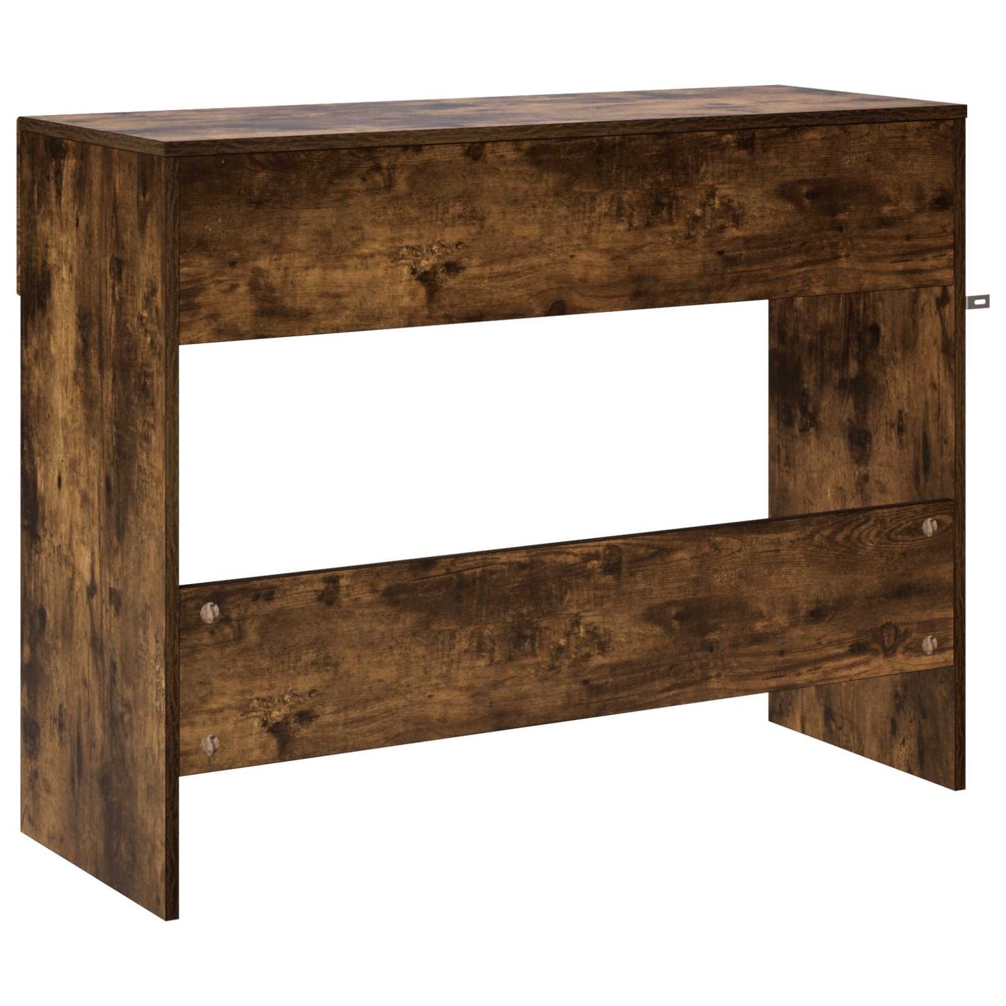 vidaXL Κονσόλα Καπνισμένο Ξύλο Δρυός 96,5 x 38 x 75 εκ.