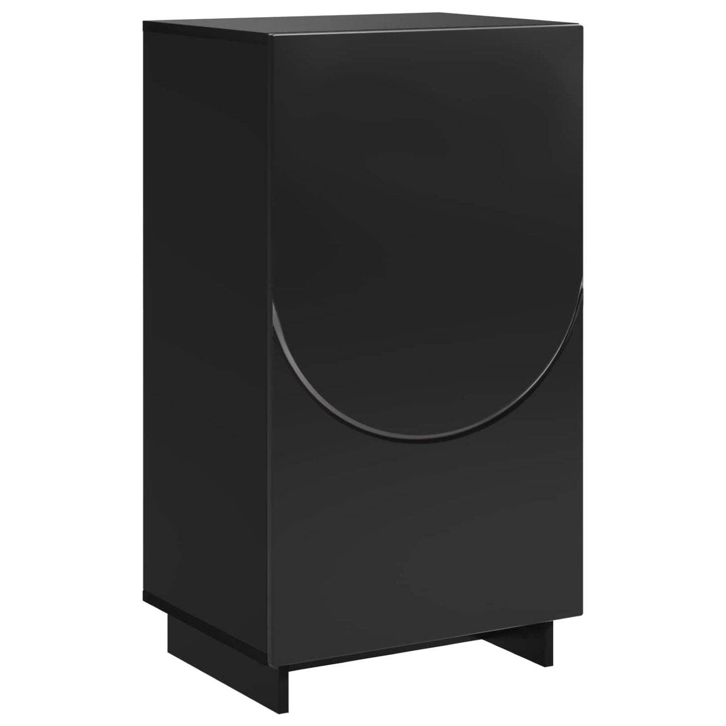 vidaXL Ντουλάπα Παπουτσιών 48 x 38 x 87,5 εκ. Επεξεργασμένο Ξύλο Μαύρο