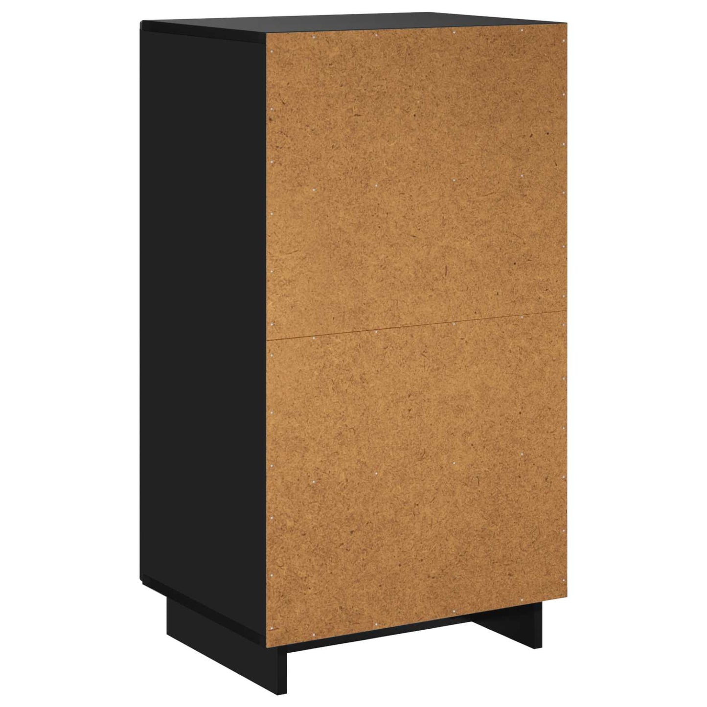 vidaXL Ντουλάπα Παπουτσιών 48 x 38 x 87,5 εκ. Επεξεργασμένο Ξύλο Μαύρο
