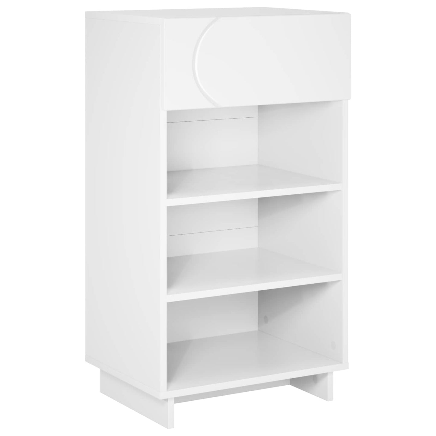vidaXL Ντουλάπα Παπουτσιών 48 x 38 x 87,5 εκ. Επεξεργασμένο Ξύλο Λευκό
