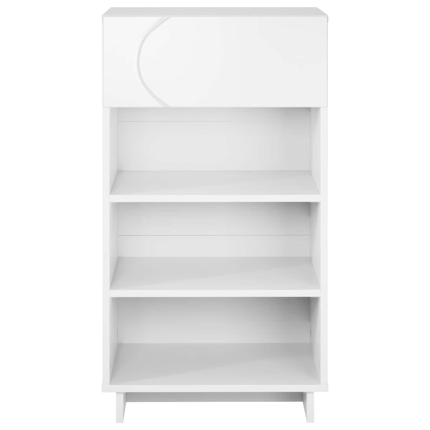 vidaXL Ντουλάπα Παπουτσιών 48 x 38 x 87,5 εκ. Επεξεργασμένο Ξύλο Λευκό