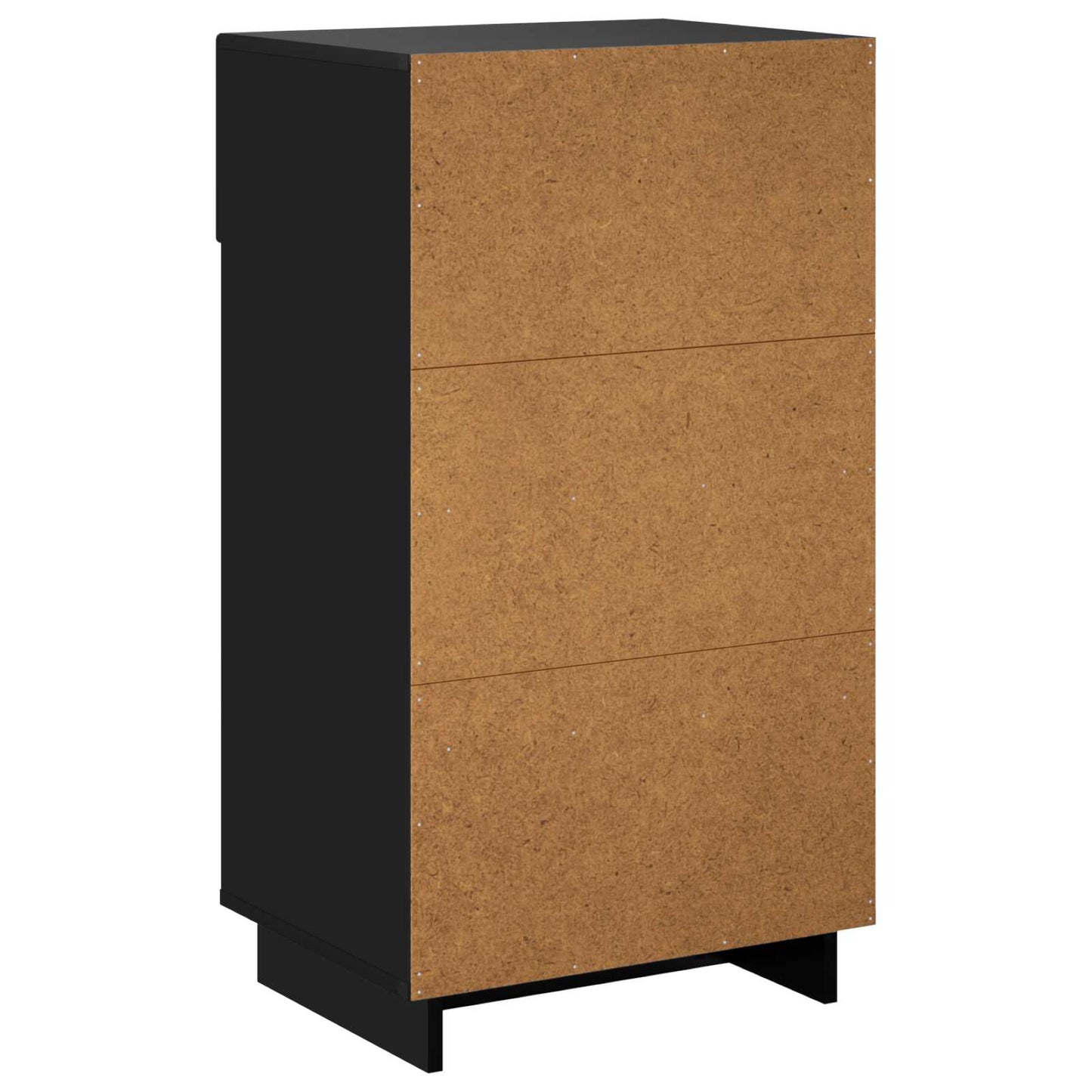 vidaXL Ντουλάπα Παπουτσιών 48 x 38 x 87,5 εκ. Επεξεργασμένο Ξύλο Μαύρο