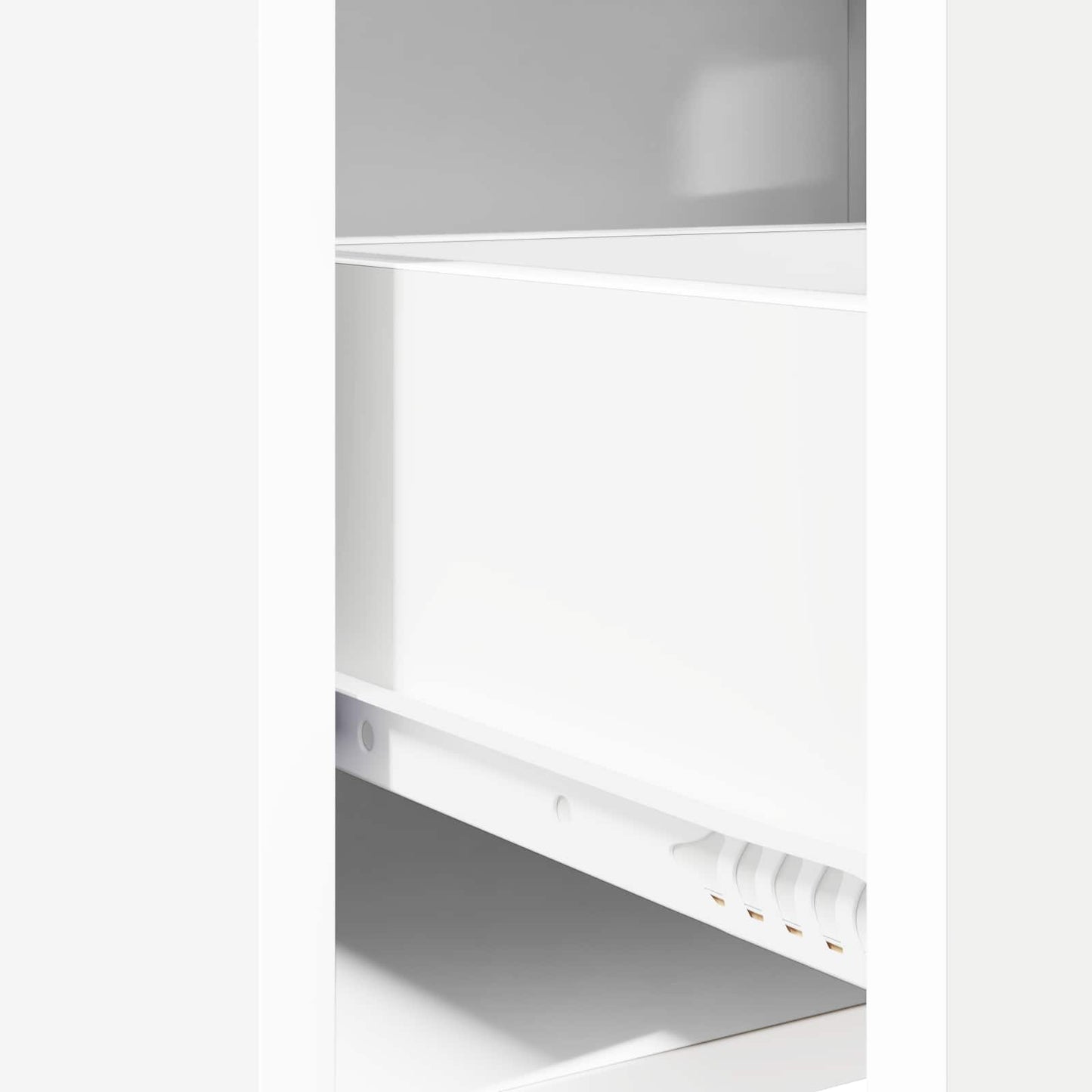vidaXL Κομοδίνα 2 τμχ. Λευκό 40 x 30 x 60 cm Επεξεργασμένο Ξύλο