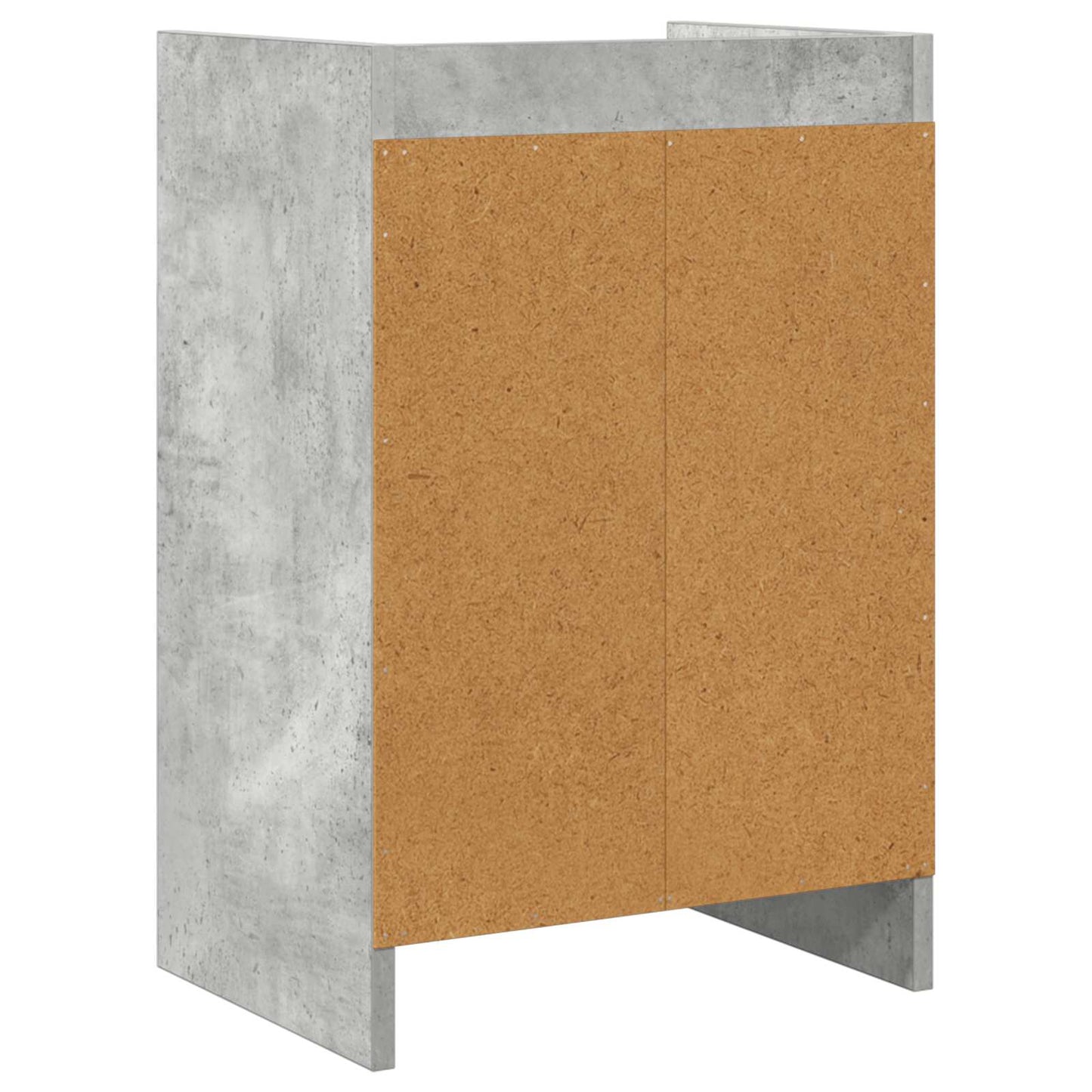 vidaXL Κομοδίνα 2 τμχ. Γκρι Σκυροδέματος 40 x 30 x 60 cm