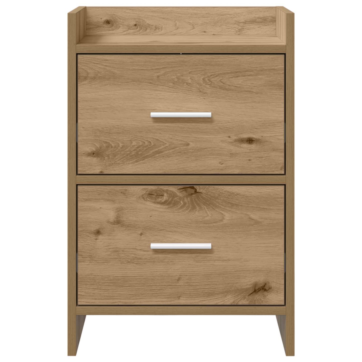 vidaXL Κομοδίνα 2 τμχ. Artisan Δρυς 40 x 30 x 60 cm Επεξεργασμένο Ξύλο