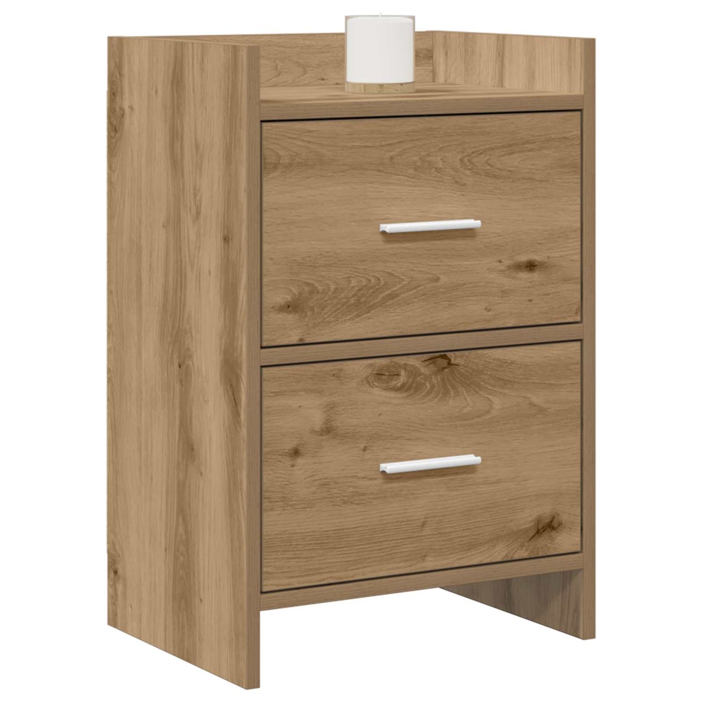 vidaXL Κομοδίνα 2 τμχ. Artisan Δρυς 40 x 30 x 60 cm Επεξεργασμένο Ξύλο