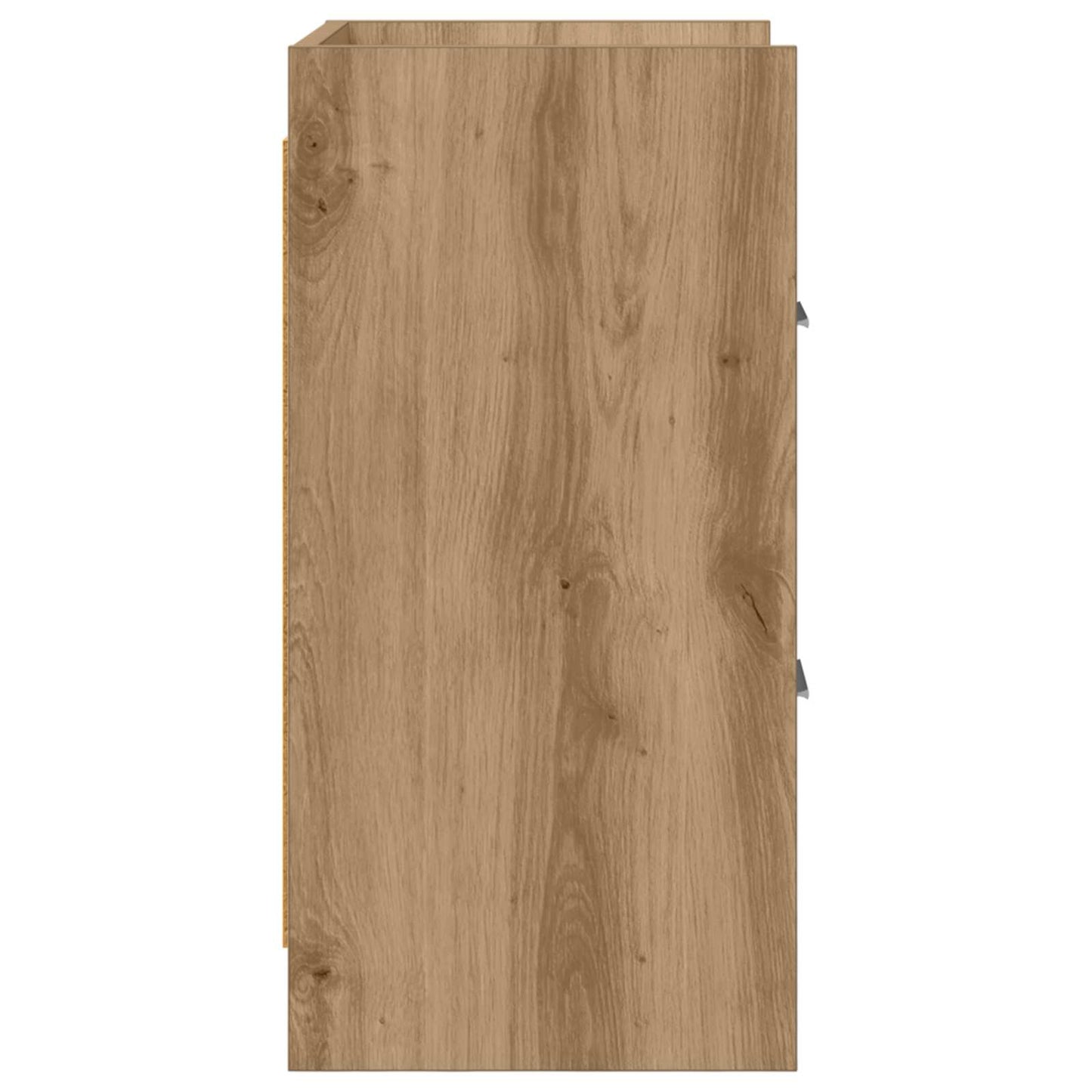 vidaXL Κομοδίνα 2 τμχ. Artisan Δρυς 40 x 30 x 60 cm Επεξεργασμένο Ξύλο