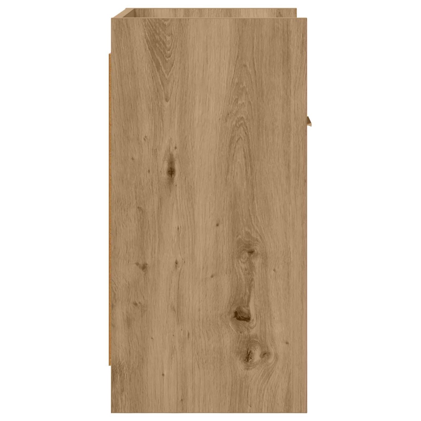 vidaXL Κομοδίνα Artisan Δρυς 40 x 30 x 60 cm Επεξεργασμένο Ξύλο
