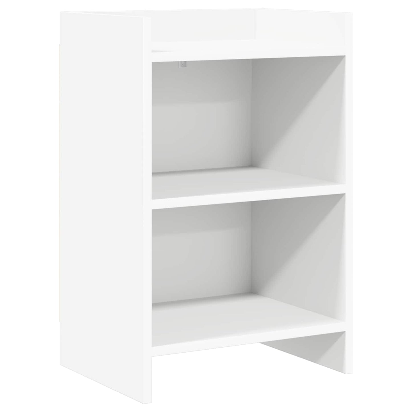 vidaXL Κομοδίνα Λευκό 40 x 30 x 60 cm Επεξεργασμένο Ξύλο