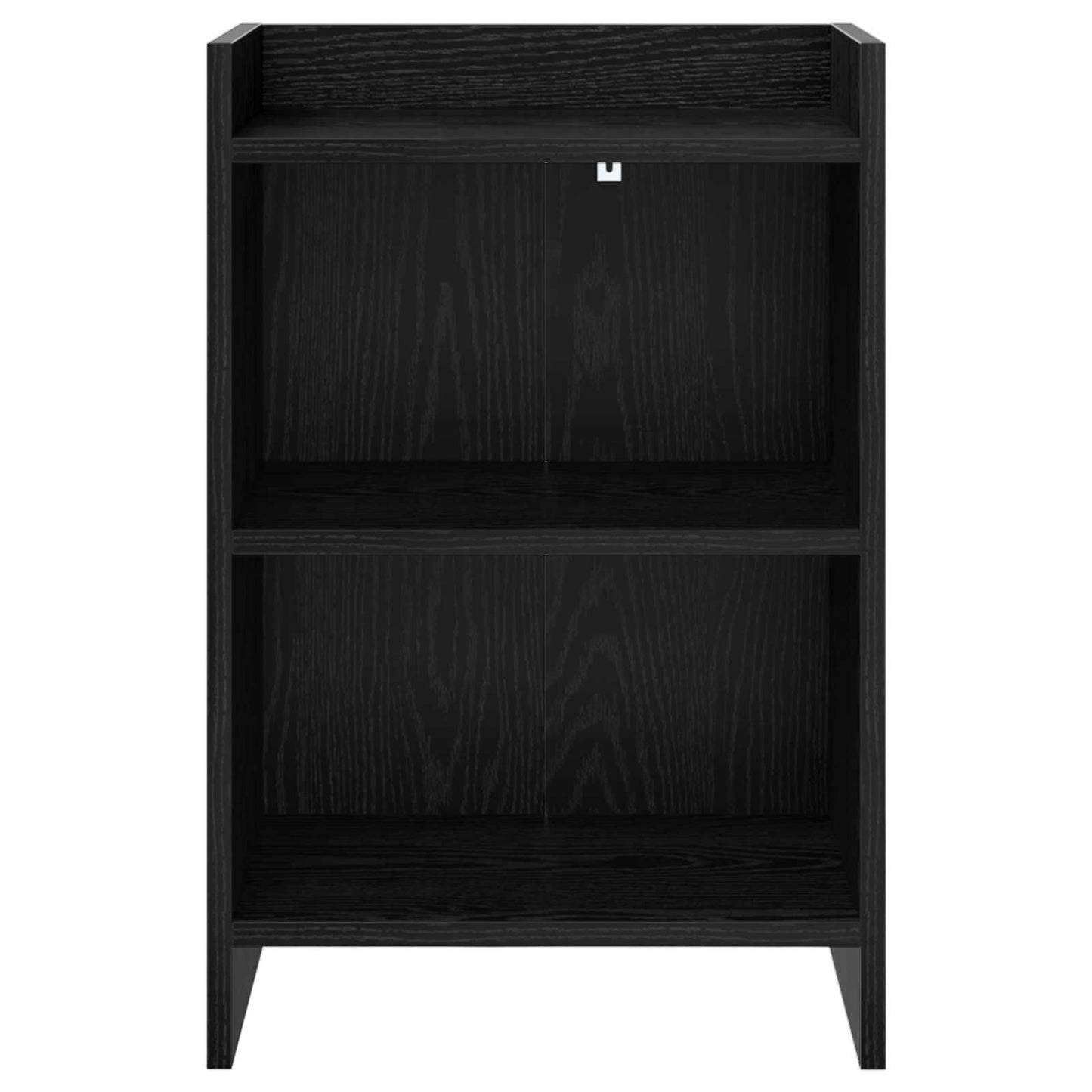 vidaXL Κομοδίνα Μαύρη Δρυς 40 x 30 x 60 cm Επεξεργασμένο Ξύλο