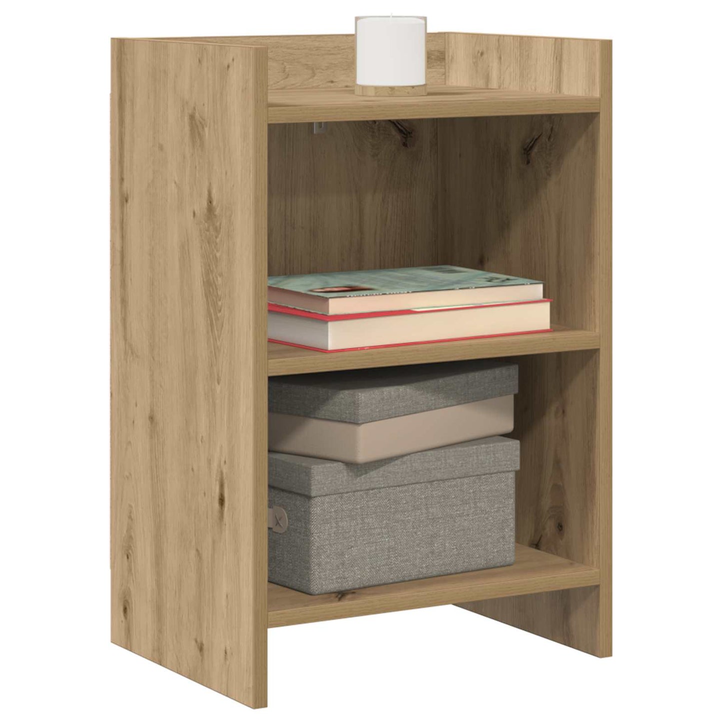 vidaXL Κομοδίνα 2 τμχ. Artisan Δρυς 40 x 30 x 60 cm Επεξεργασμένο Ξύλο