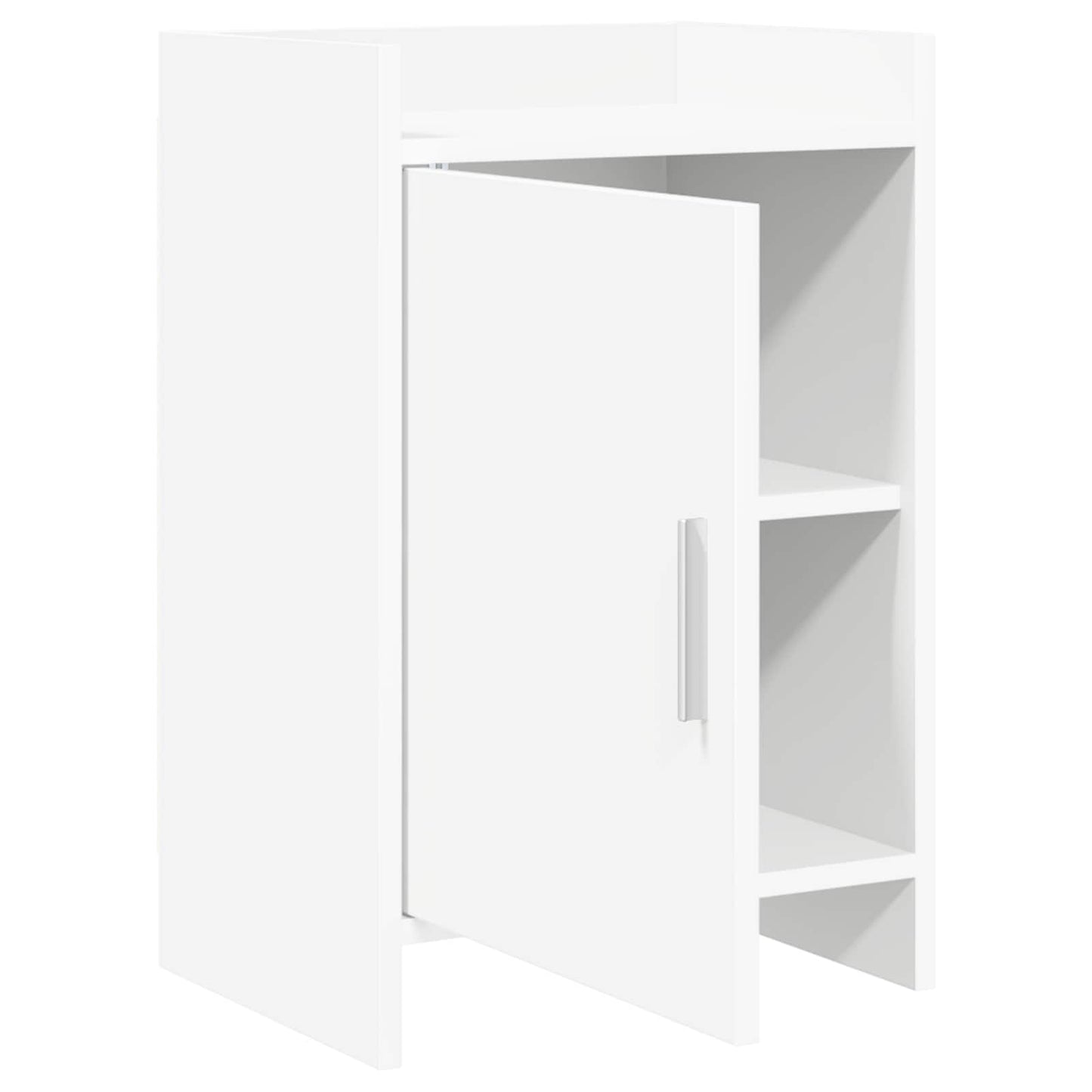vidaXL Κομοδίνα 2 τμχ. Λευκό 40 x 30 x 60 cm Επεξεργασμένο Ξύλο