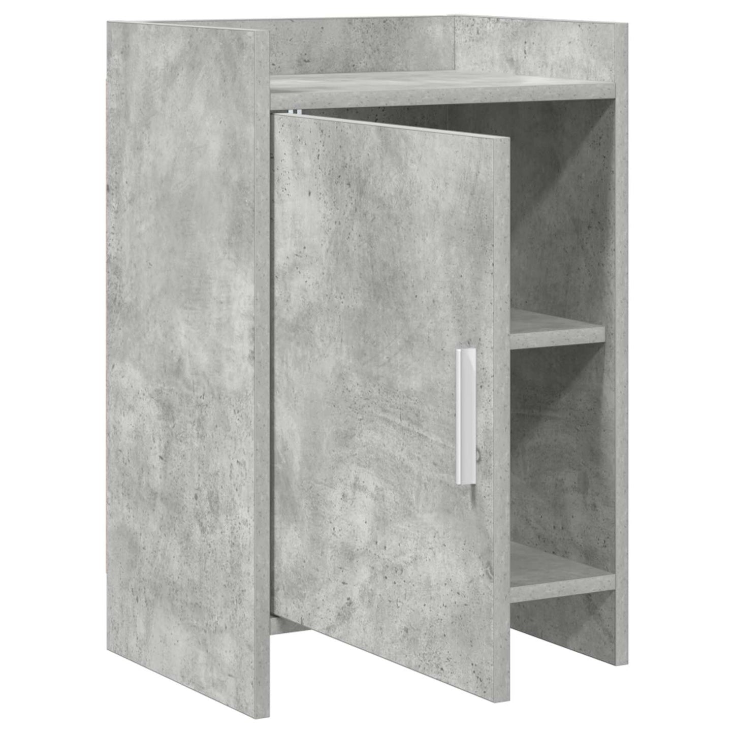 vidaXL Κομοδίνα 2 τμχ. Γκρι Σκυροδέματος 40 x 30 x 60 cm