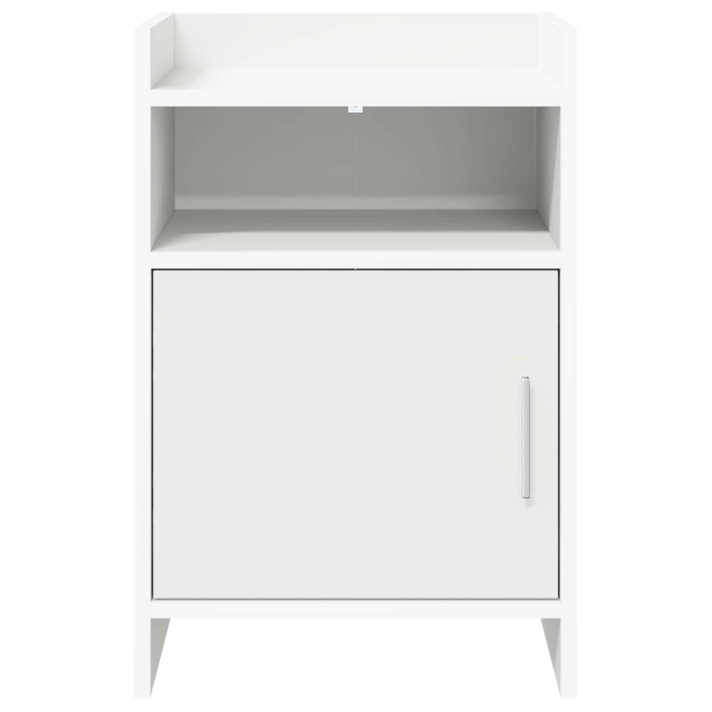 vidaXL Κομοδίνα Λευκό 40 x 36 x 60 εκ Επεξεργασμένο Ξύλο