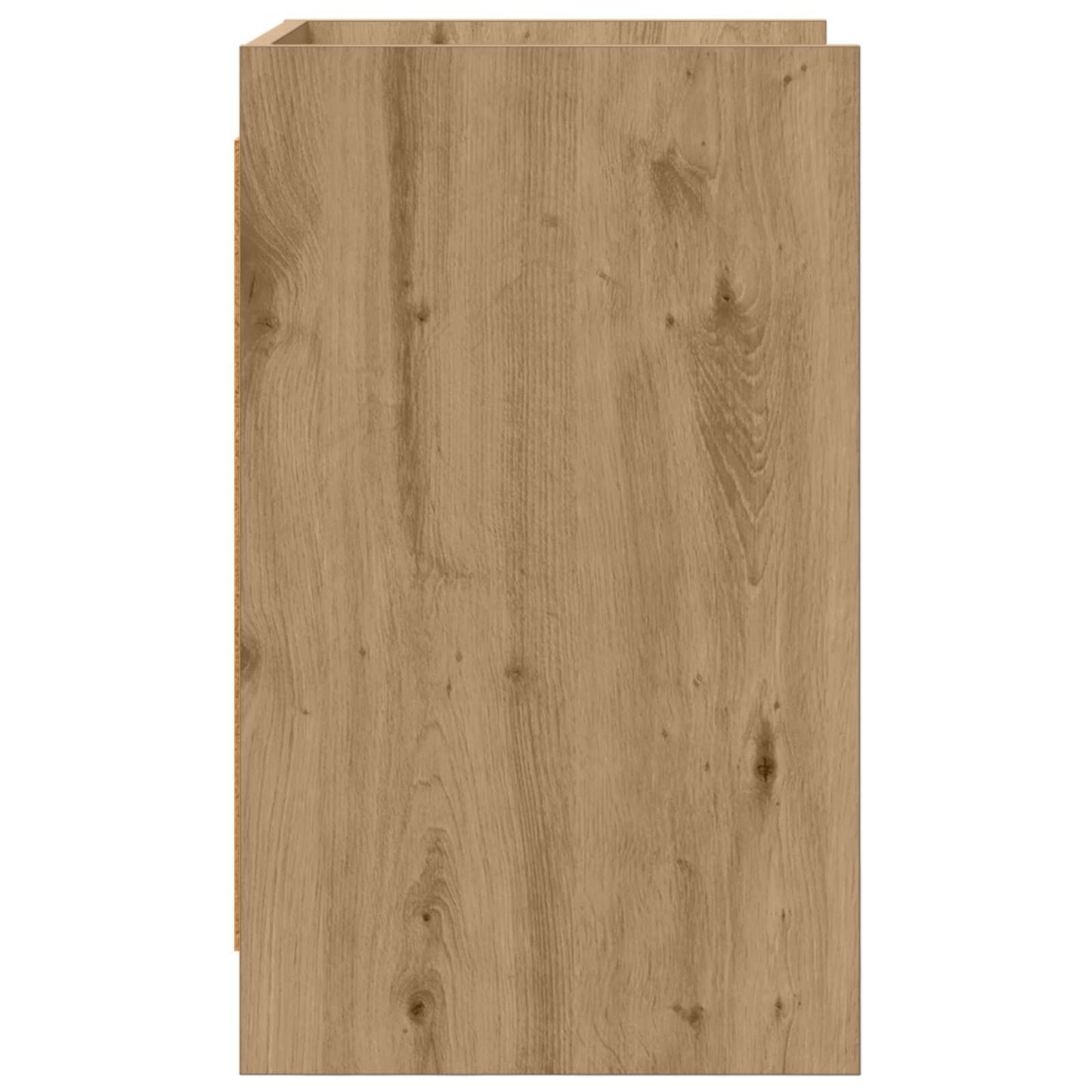 vidaXL Κομοδίνα 2 τμχ. Artisan Δρυς 40 x 36 x 60 εκ Επεξεργασμένο Ξύλο