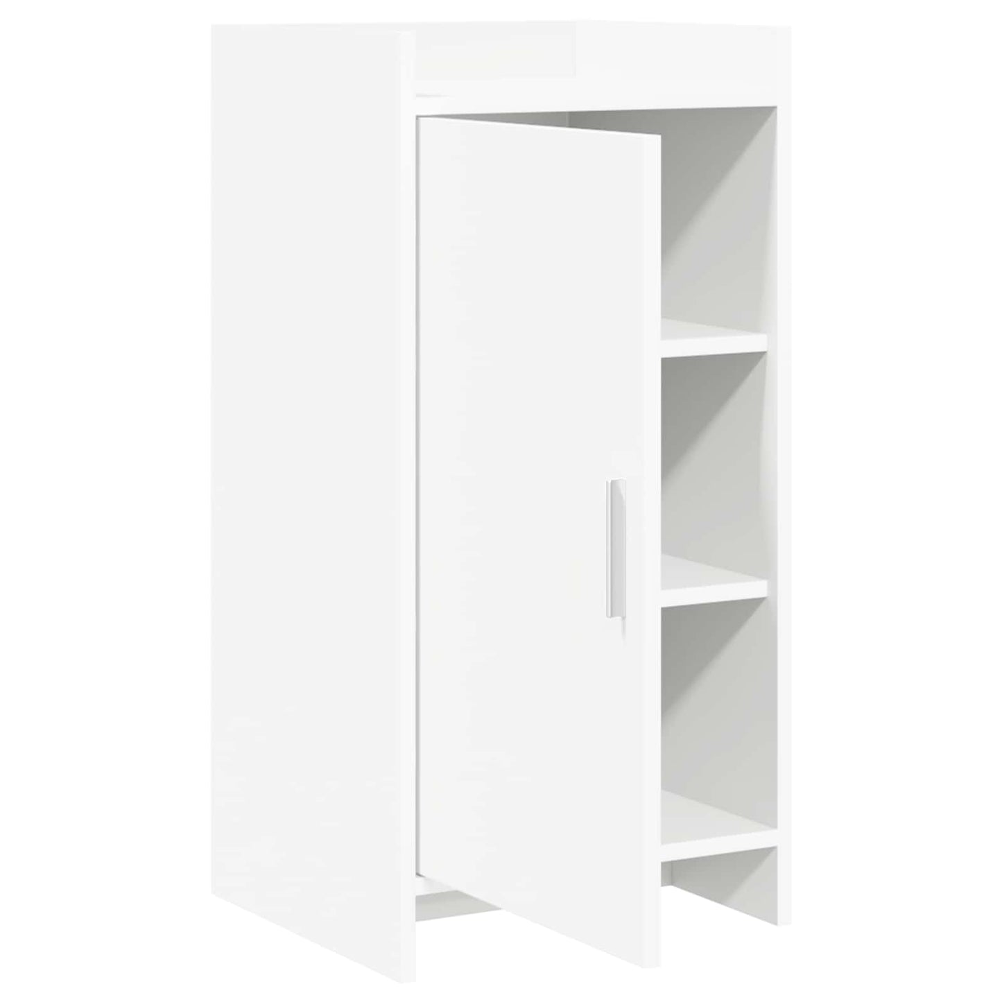 vidaXL Πλαϊνό γραφείο Λευκό 40 x 36 x 80 εκ Επεξεργασμένο Ξύλο