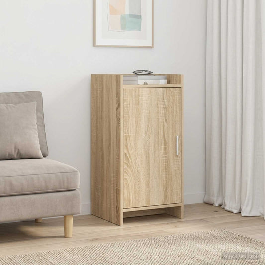 vidaXL Πλαϊνό γραφείο Sonoma Δρυς 40 x 36 x 80 εκ Επεξεργασμένο Ξύλο