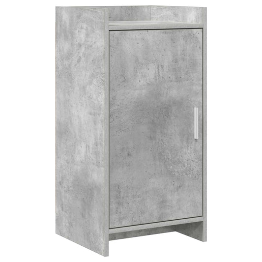 vidaXL Πλαϊνό γραφείο Γκρι Σκυροδέματος 40 x 36 x 80 εκ