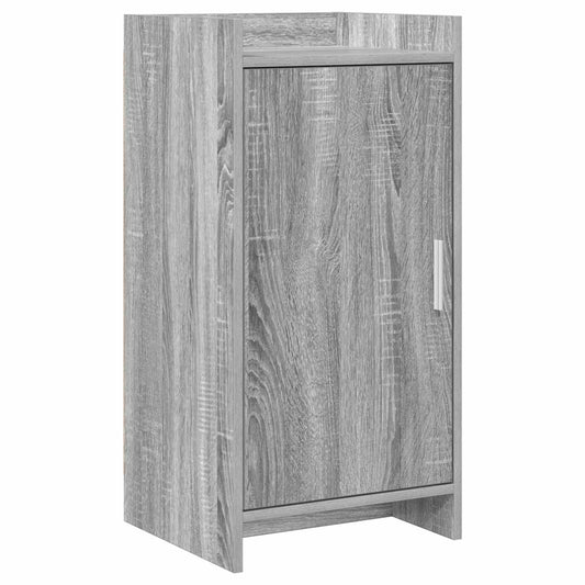 vidaXL Πλαϊνό γραφείο Γκρι Sonoma 40 x 36 x 80 εκ Επεξεργασμένο Ξύλο