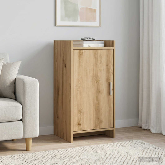 vidaXL Πλαϊνό γραφείο Artisan Δρυς 40 x 36 x 80 εκ Επεξεργασμένο Ξύλο