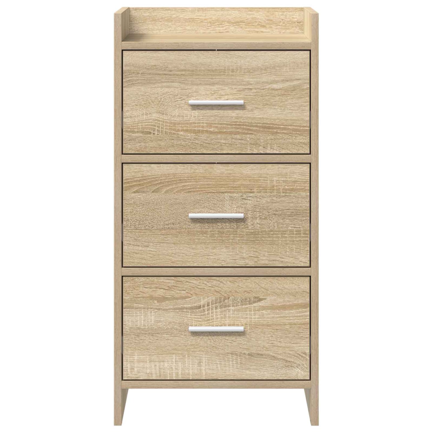 vidaXL Πλαϊνό γραφείο Sonoma Δρυς 40 x 36 x 80 εκ Επεξεργασμένο Ξύλο