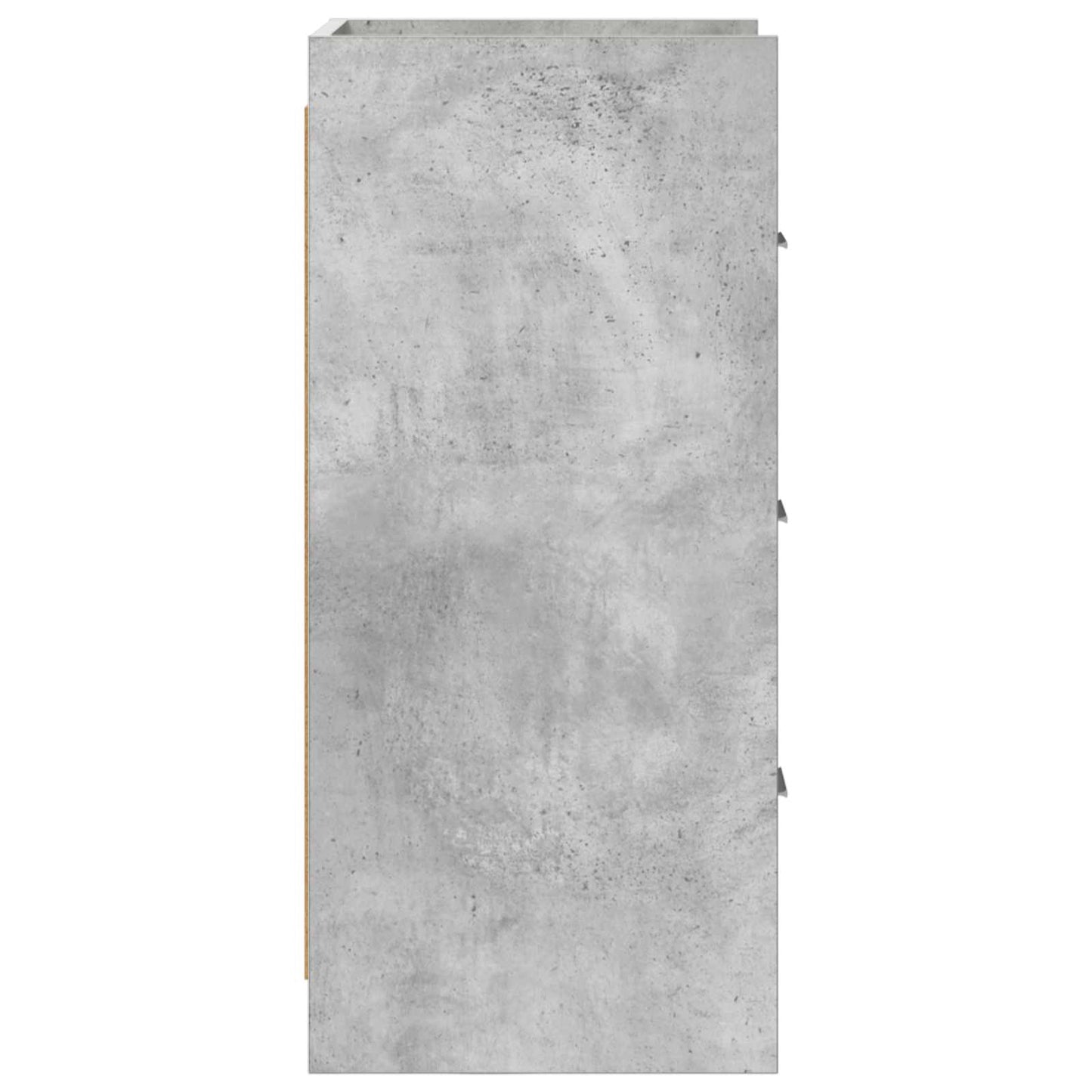 vidaXL Πλαϊνό γραφείο Γκρι Σκυροδέματος 40 x 36 x 80 εκ