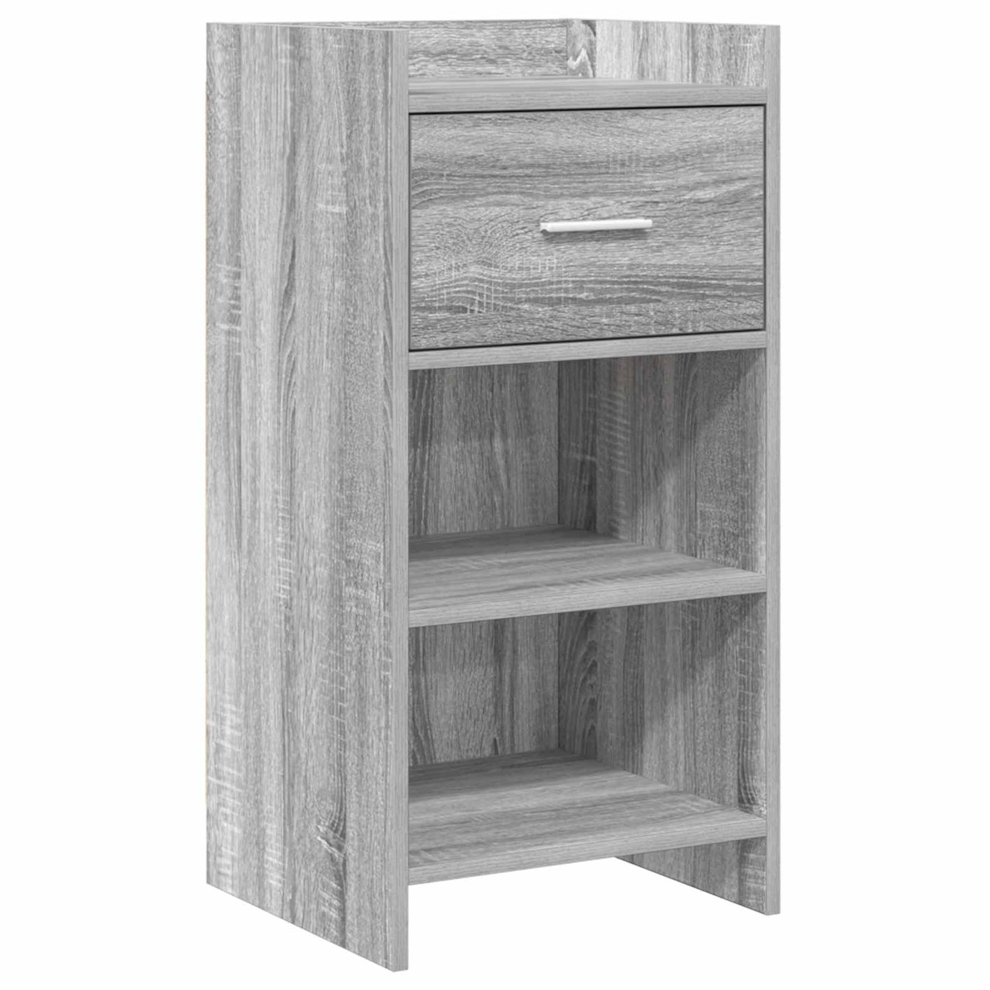vidaXL Πλαϊνό γραφείο Γκρι Sonoma 40 x 36 x 80 εκ Επεξεργασμένο Ξύλο