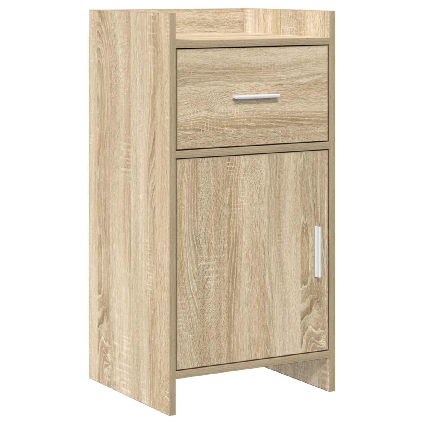 vidaXL Πλαϊνό γραφείο Sonoma Δρυς 40 x 36 x 80 εκ Επεξεργασμένο Ξύλο