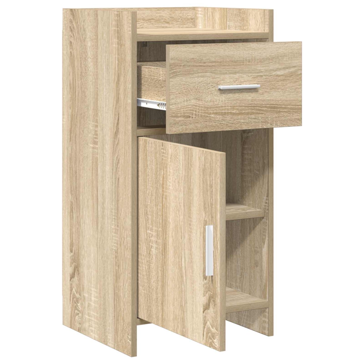 vidaXL Πλαϊνό γραφείο Sonoma Δρυς 40 x 36 x 80 εκ Επεξεργασμένο Ξύλο