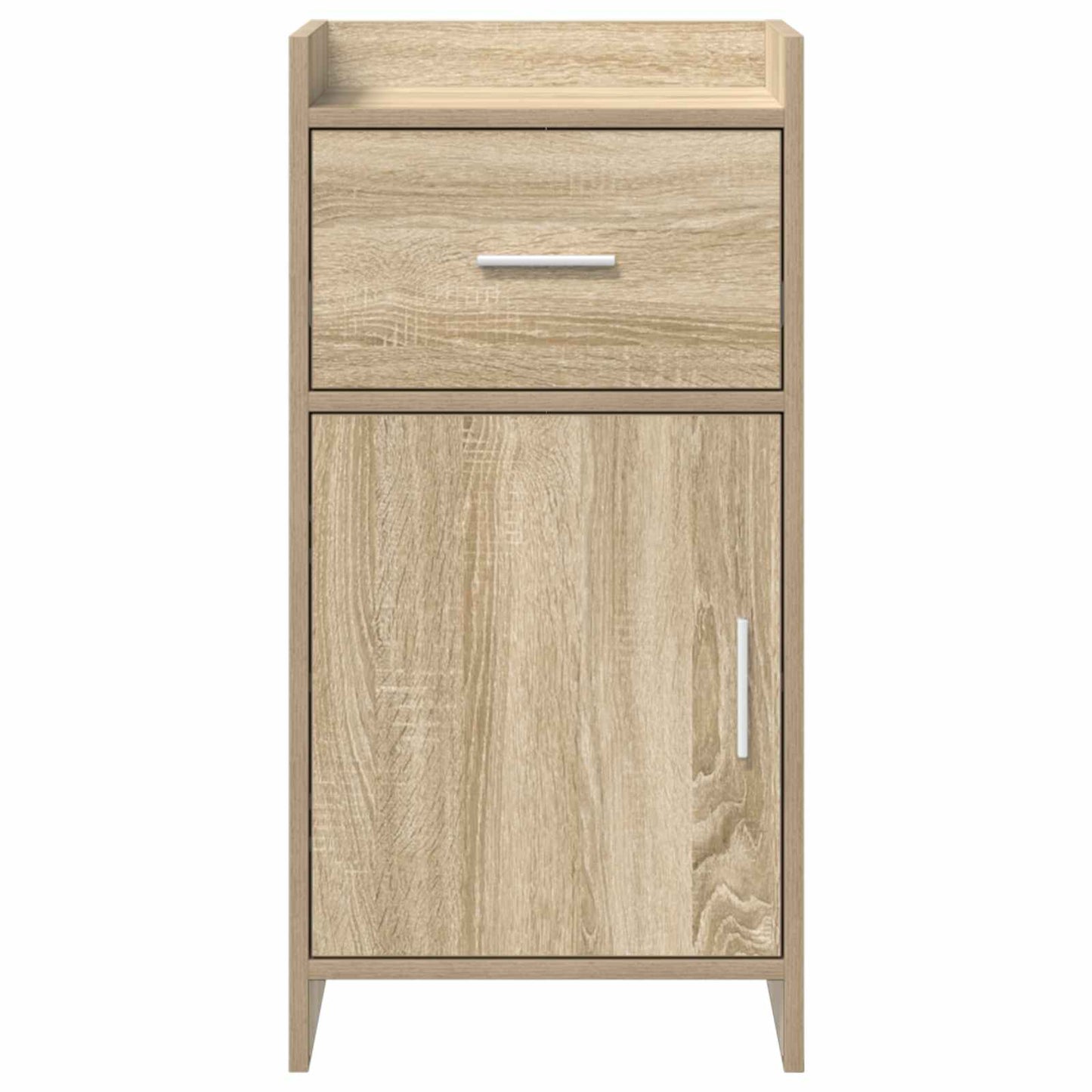 vidaXL Πλαϊνό γραφείο Sonoma Δρυς 40 x 36 x 80 εκ Επεξεργασμένο Ξύλο