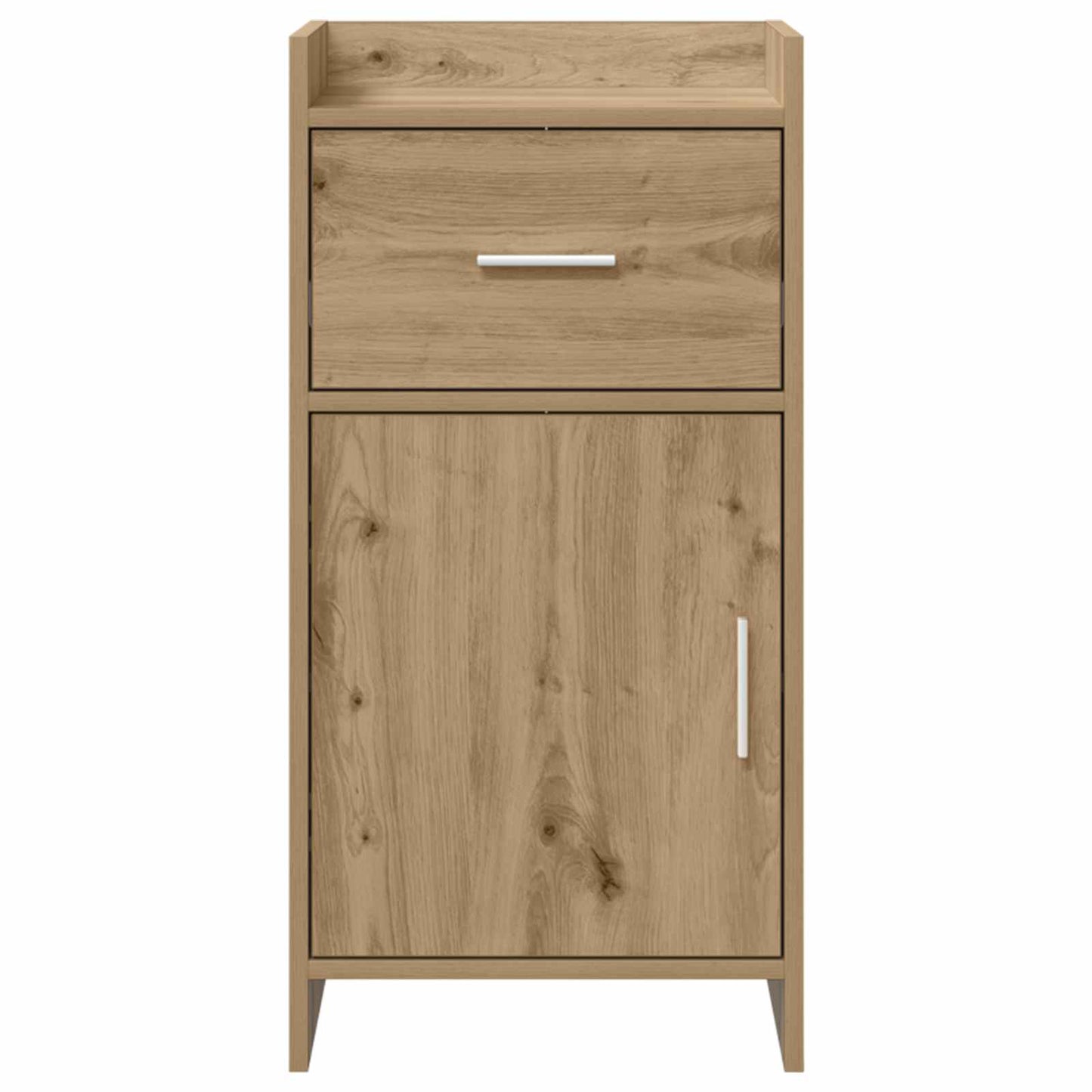 vidaXL Πλαϊνό γραφείο Artisan Δρυς 40 x 36 x 80 εκ Επεξεργασμένο Ξύλο