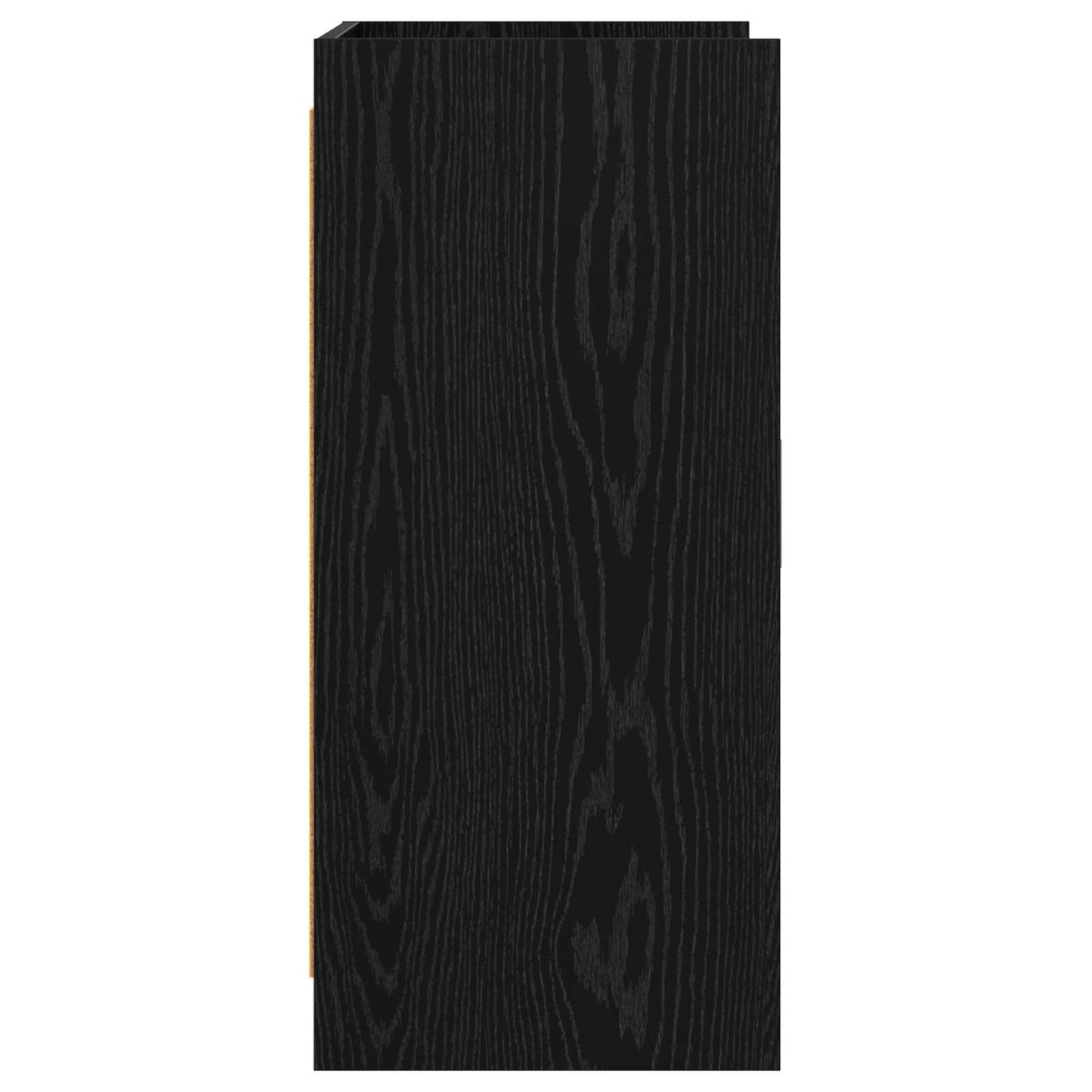 vidaXL Πλαϊνό γραφείο Μαύρη Δρυς 72 x 36 x 80 εκ. Επεξεργασμένο Ξύλο