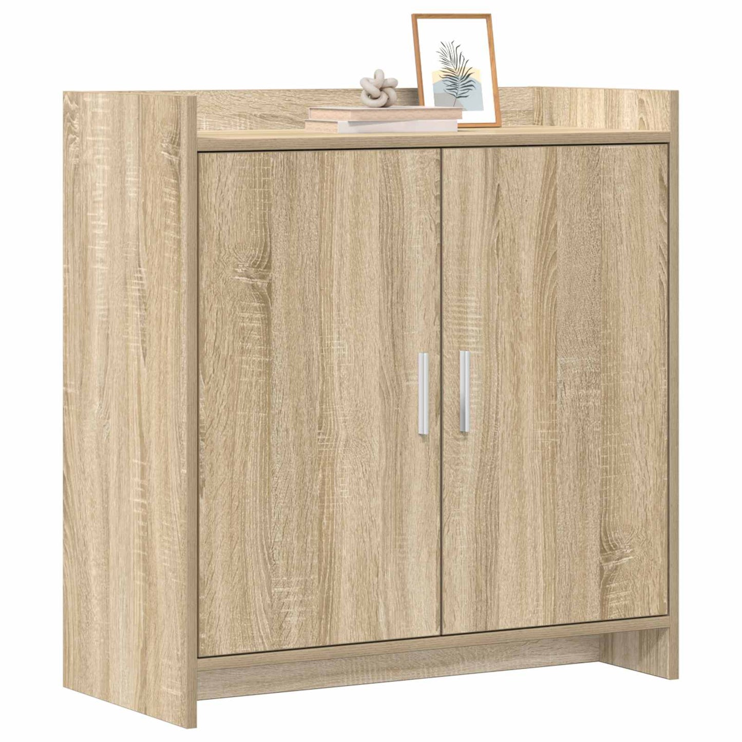 vidaXL Πλαϊνό γραφείο Sonoma Δρυς 72 x 36 x 80 εκ. Επεξεργασμένο Ξύλο
