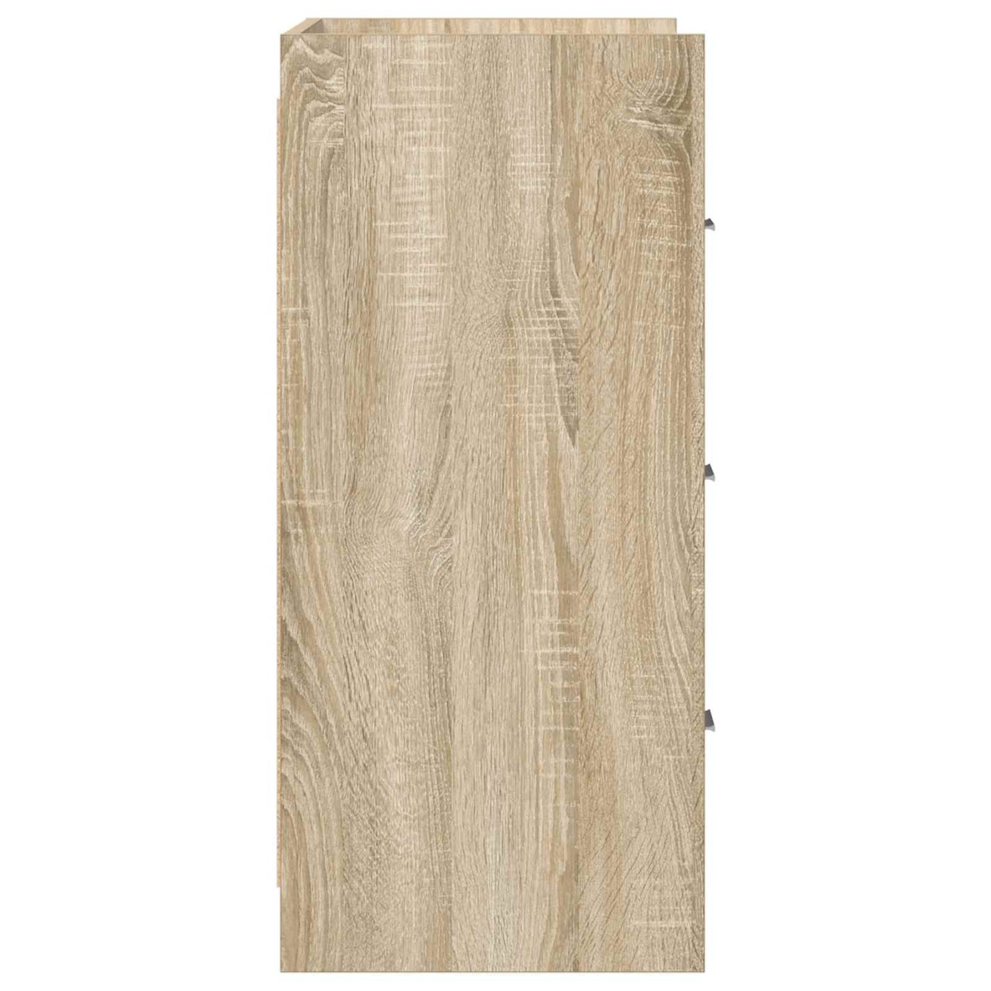 vidaXL Πλαϊνό γραφείο Sonoma Δρυς 75 x 33 x 80 εκ Επεξεργασμένο Ξύλο