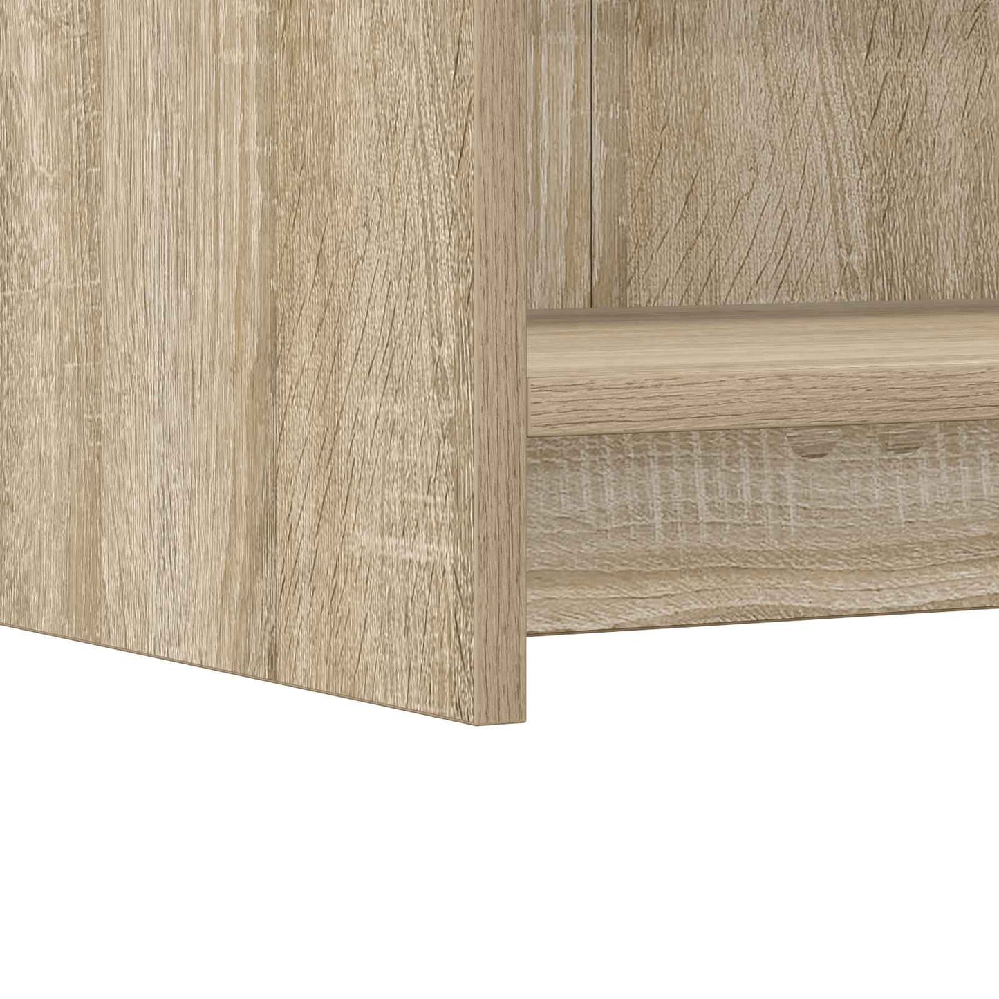 vidaXL Πλαϊνό γραφείο Sonoma Δρυς 75 x 36 x 80 εκ Επεξεργασμένο Ξύλο