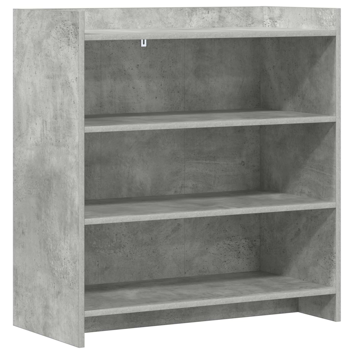vidaXL Πλαϊνό γραφείο Γκρι Σκυροδέματος 75 x 36 x 80 εκ
