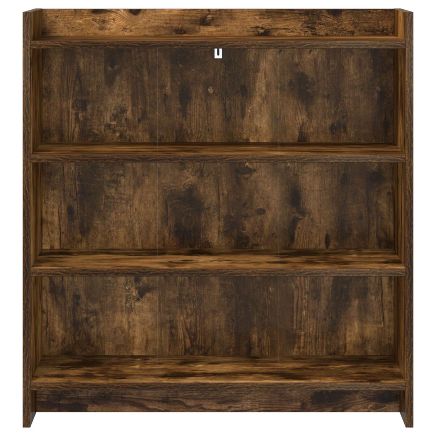 vidaXL Πλαϊνό γραφείο Καπνισμένο Ξύλο Δρυός 75 x 36 x 80 εκ