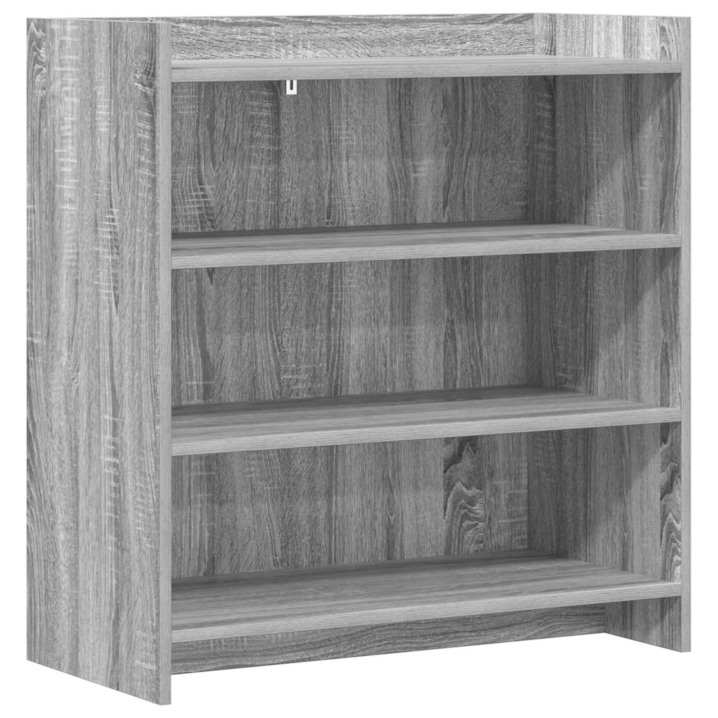 vidaXL Πλαϊνό γραφείο Γκρι Sonoma 75 x 36 x 80 εκ Επεξεργασμένο Ξύλο