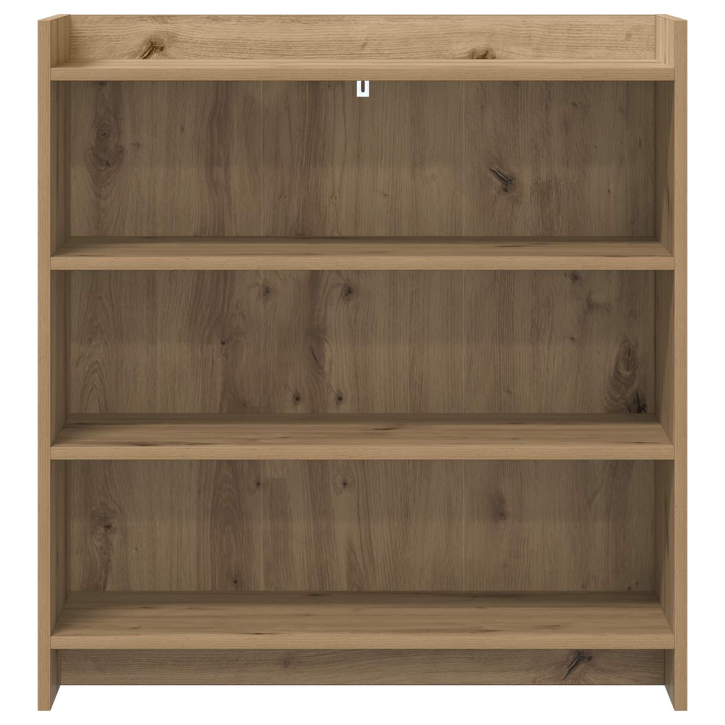 vidaXL Πλαϊνό γραφείο Artisan Δρυς 75 x 36 x 80 εκ Επεξεργασμένο Ξύλο