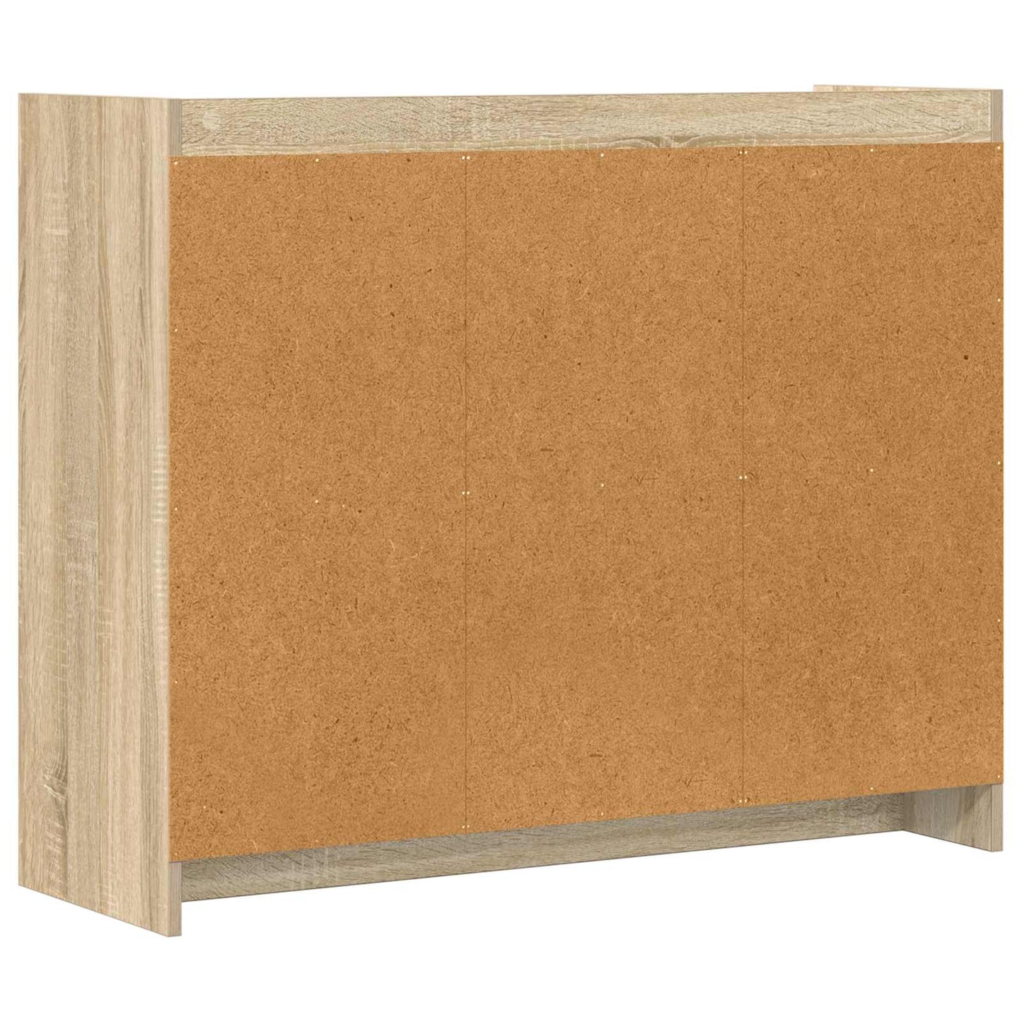 vidaXL Πλαϊνό γραφείο Sonoma Δρυς 98,5 x 33 x 80 εκ Επεξεργασμένο Ξύλο