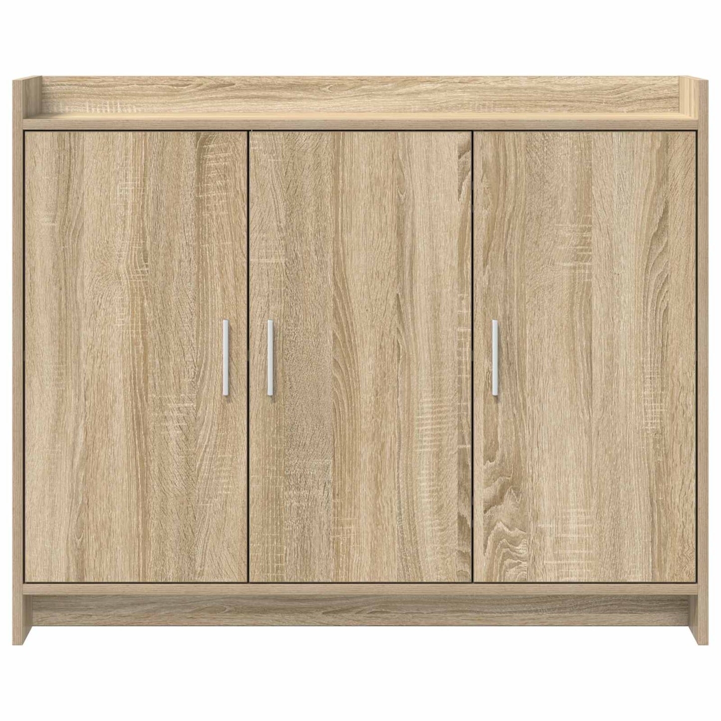 vidaXL Πλαϊνό γραφείο Sonoma Δρυς 98,5 x 33 x 80 εκ Επεξεργασμένο Ξύλο