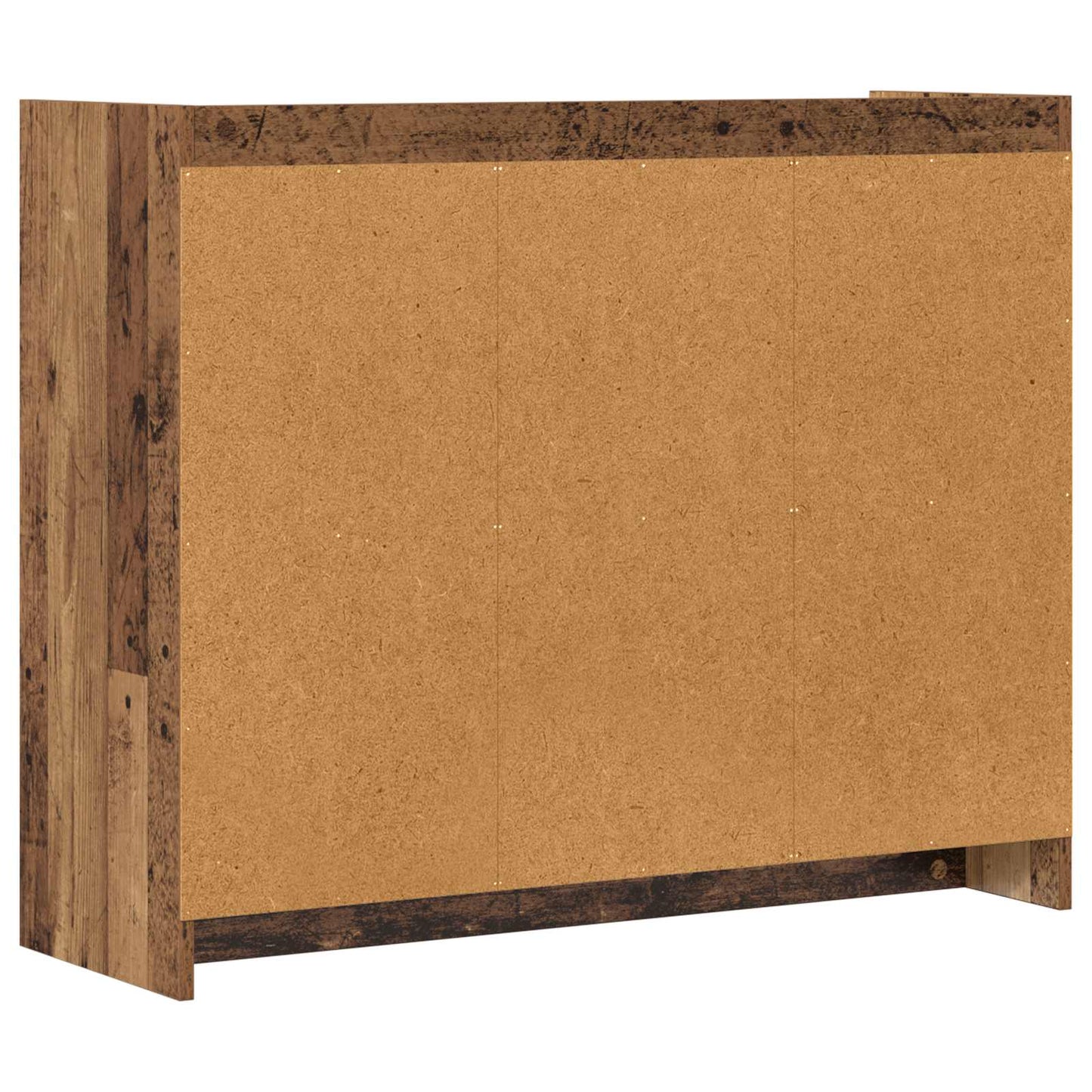 vidaXL Πλαϊνό γραφείο Παλαιωμένο ξύλο 98,5 x 33 x 80 εκ
