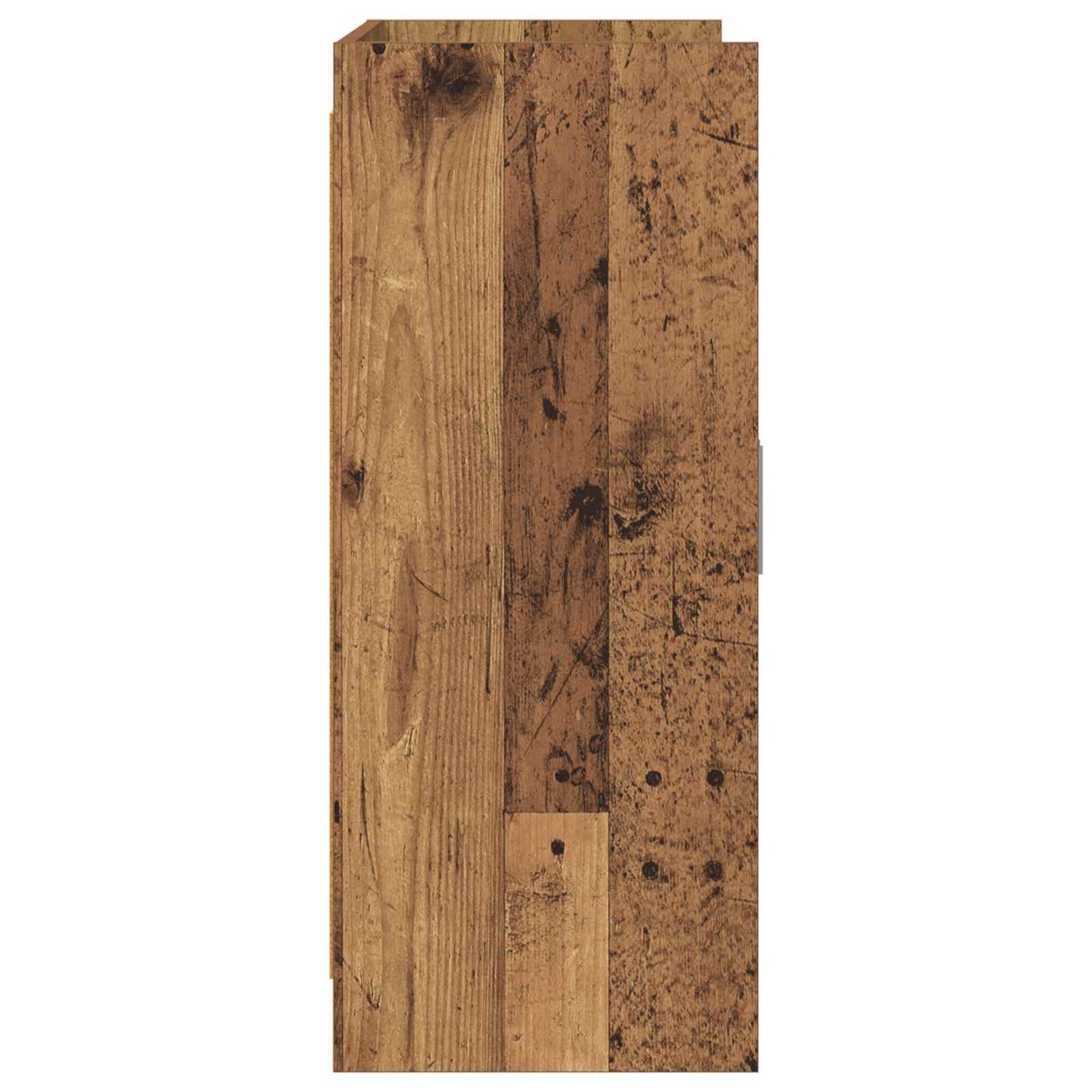 vidaXL Πλαϊνό γραφείο Παλαιωμένο ξύλο 98,5 x 33 x 80 εκ