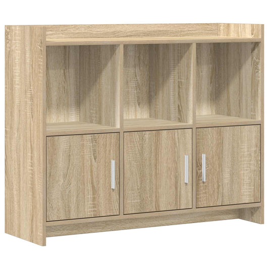 vidaXL Πλαϊνό γραφείο Sonoma Δρυς 98,5 x 33 x 80 εκ Επεξεργασμένο Ξύλο
