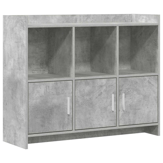 vidaXL Πλαϊνό γραφείο Γκρι Σκυροδέματος 98,5 x 33 x 80 εκ
