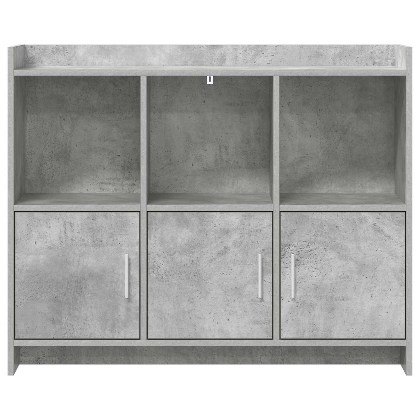 vidaXL Πλαϊνό γραφείο Γκρι Σκυροδέματος 98,5 x 33 x 80 εκ