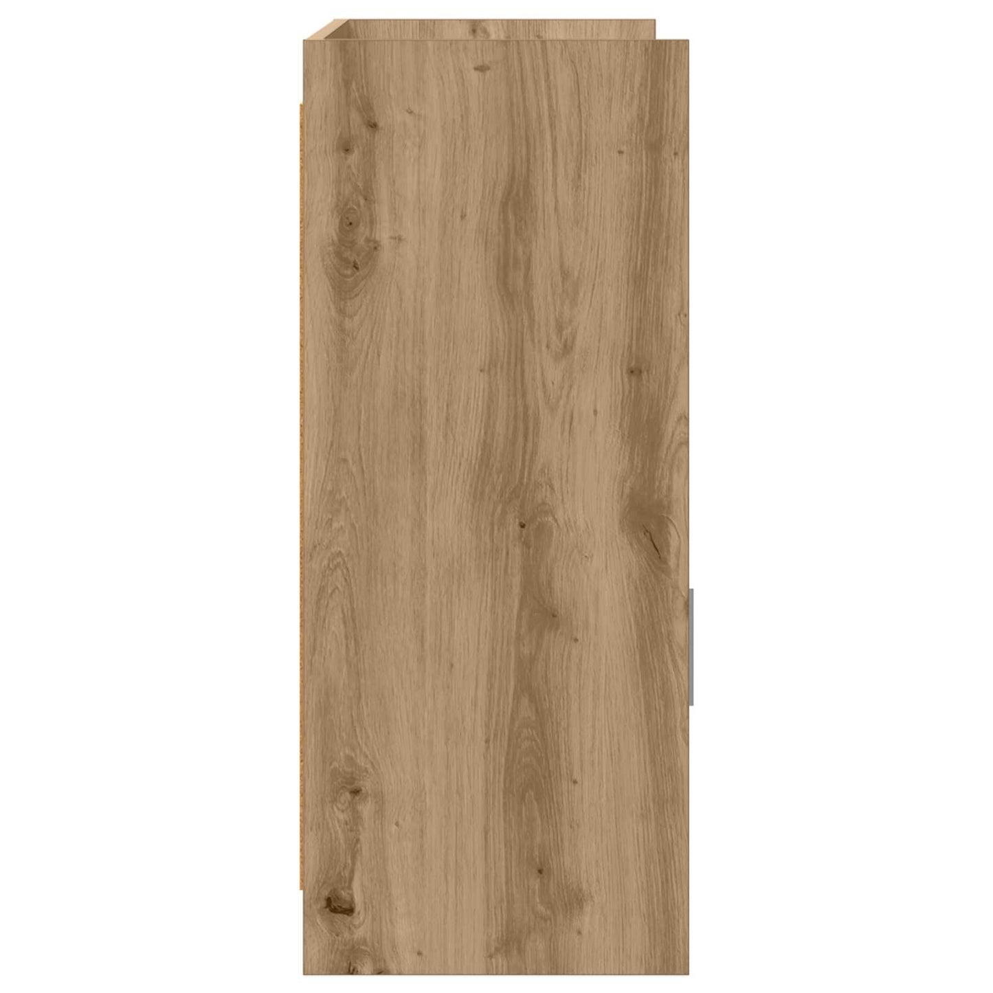 vidaXL Πλαϊνό γραφείο Artisan Δρυς 98,5 x 33 x 80 εκ