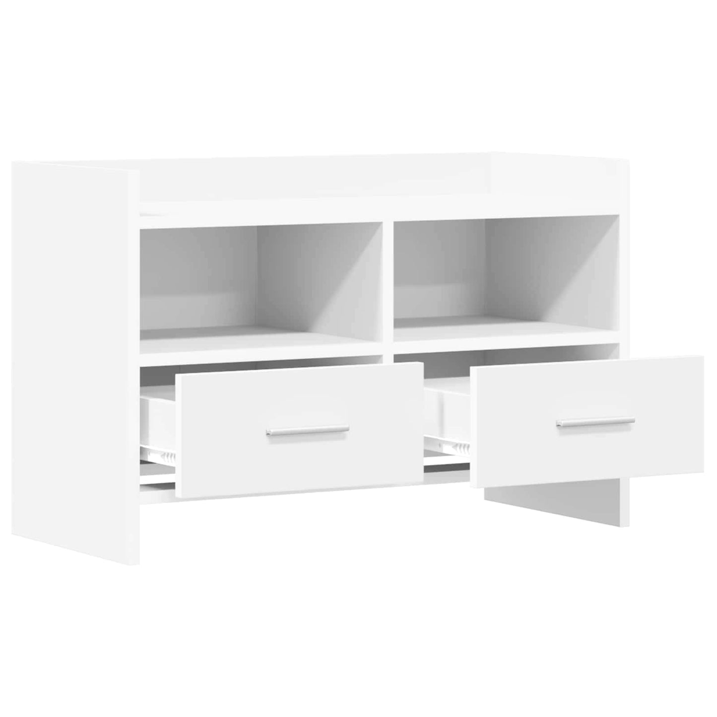 vidaXL Ντουλάπι TV 71,5 x 33 x 47 εκ. Λευκό Επεξεργασμένο Ξύλο