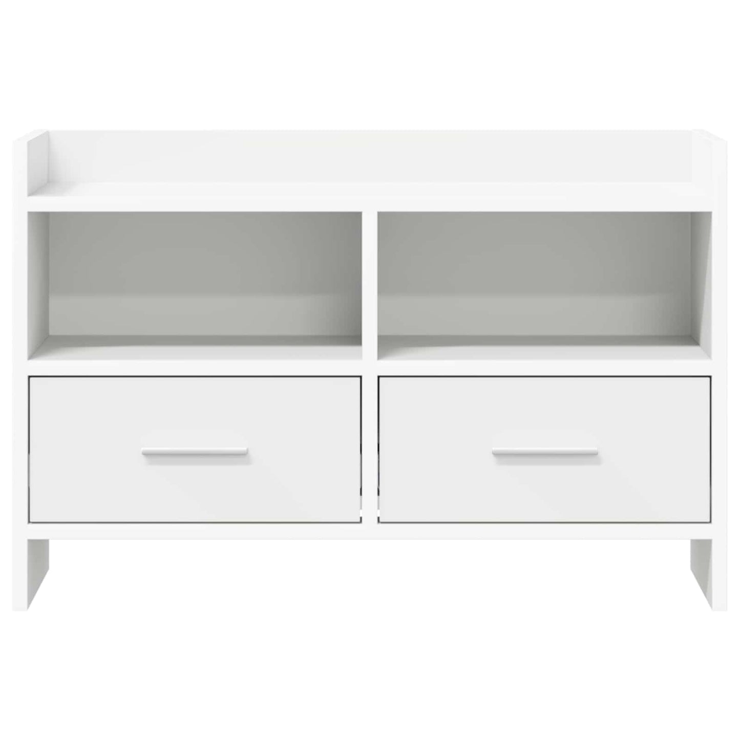 vidaXL Ντουλάπι TV 71,5 x 33 x 47 εκ. Λευκό Επεξεργασμένο Ξύλο