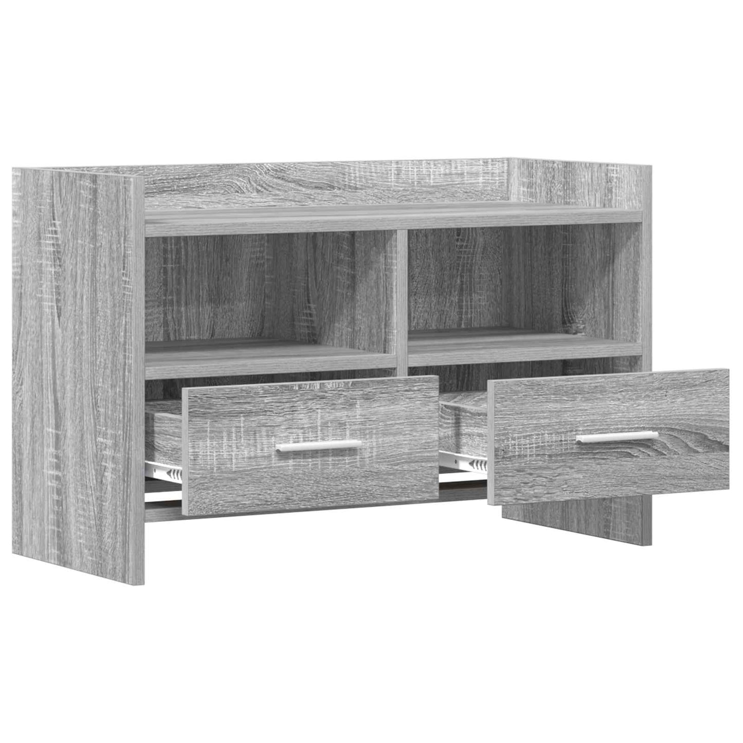 vidaXL Ντουλάπι TV 71,5 x 33 x 47 εκ. Γκρι Sonoma Επεξεργασμένο Ξύλο
